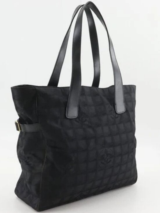 CHANEL New Travel Line Tote GM Tote Bag A15825 black Nylon canvas Women main image 6